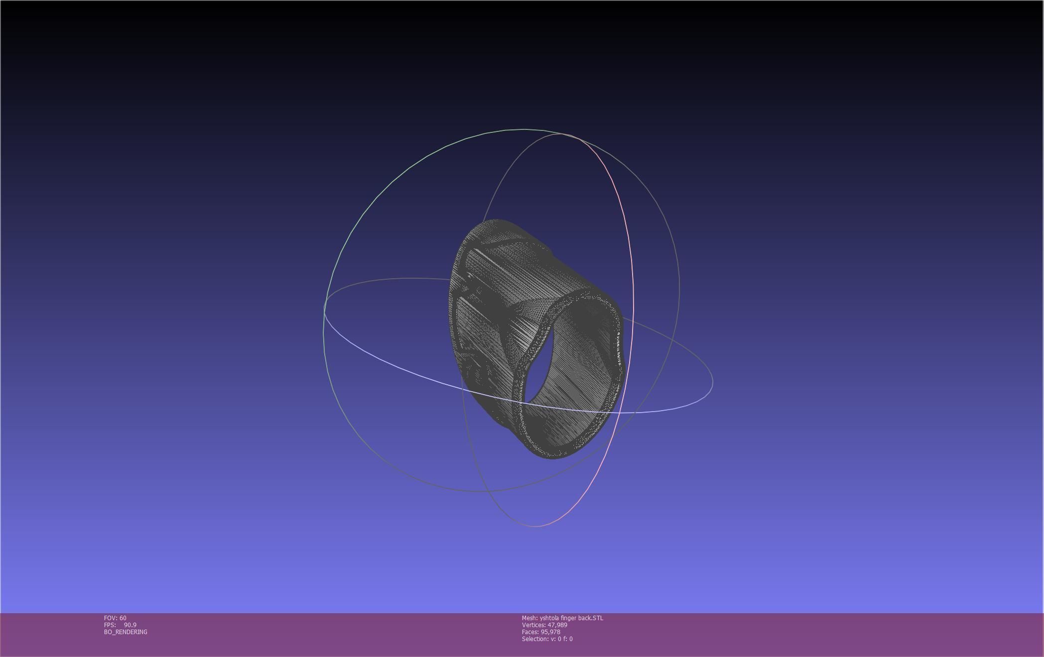 Final Fantasy XIV Yshtola Fingerpiece Printable Model 3D print model_94