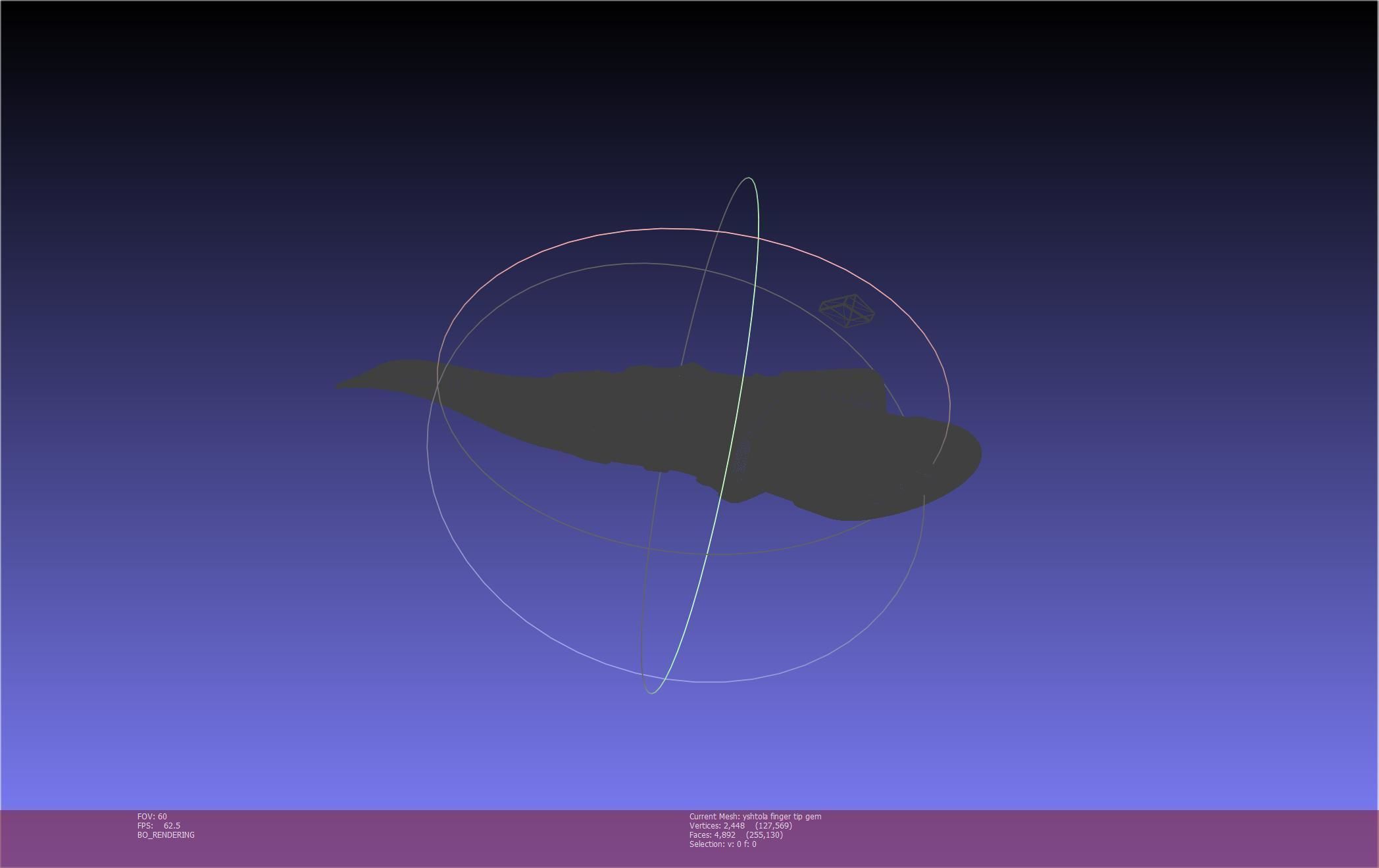 Final Fantasy XIV Yshtola Fingerpiece Printable Model 3D print model_43