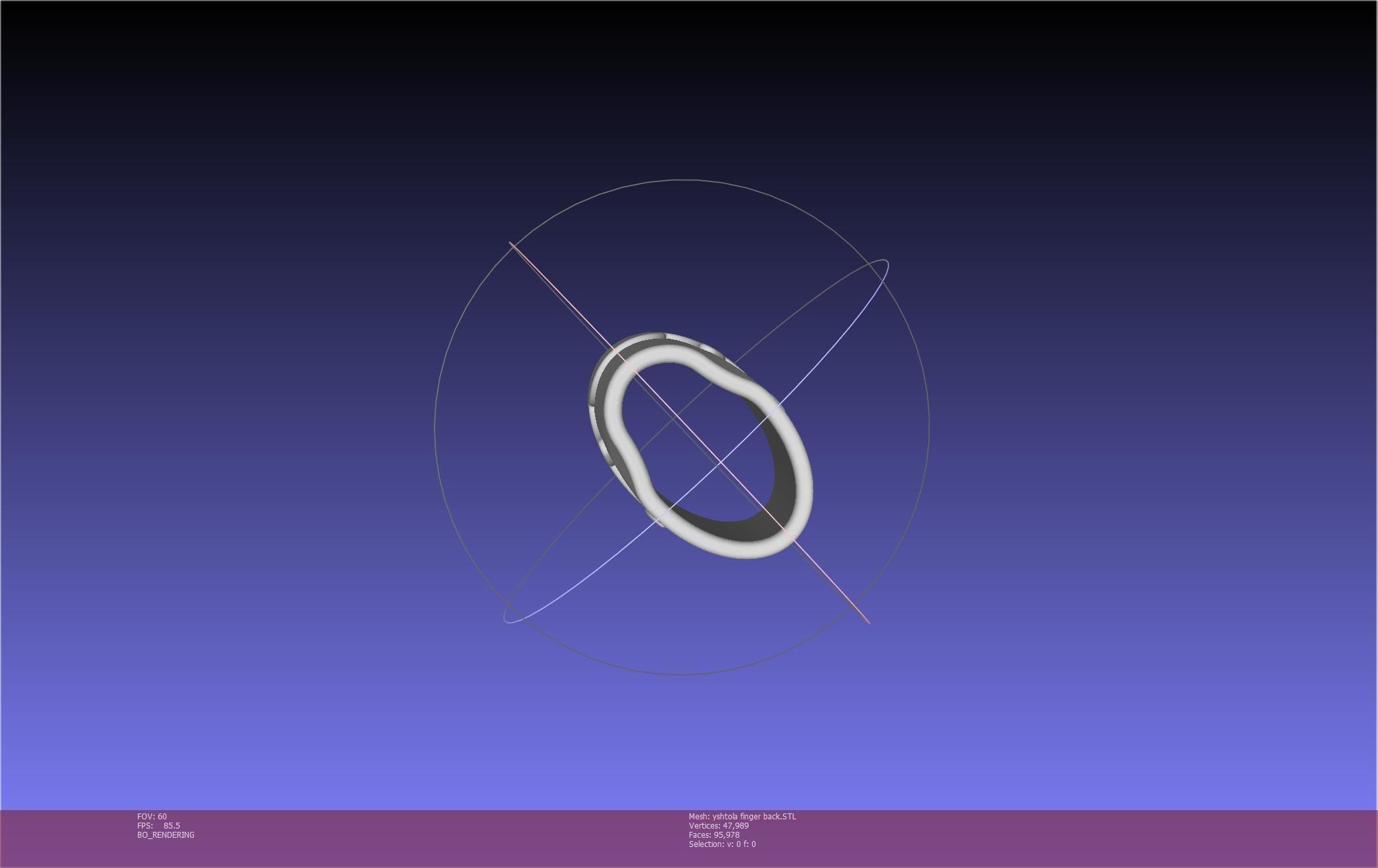 Final Fantasy XIV Yshtola Fingerpiece Printable Model 3D print model_83