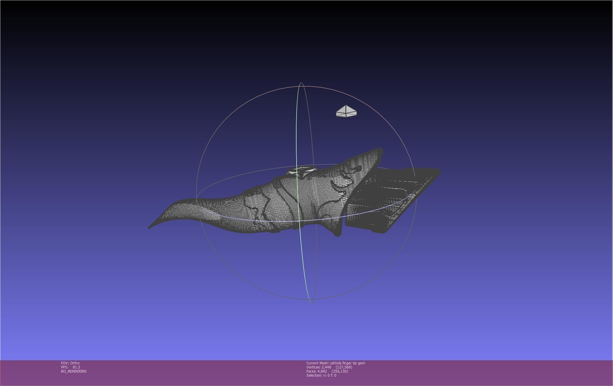 Final Fantasy XIV Yshtola Fingerpiece Printable Model 3D print model_52