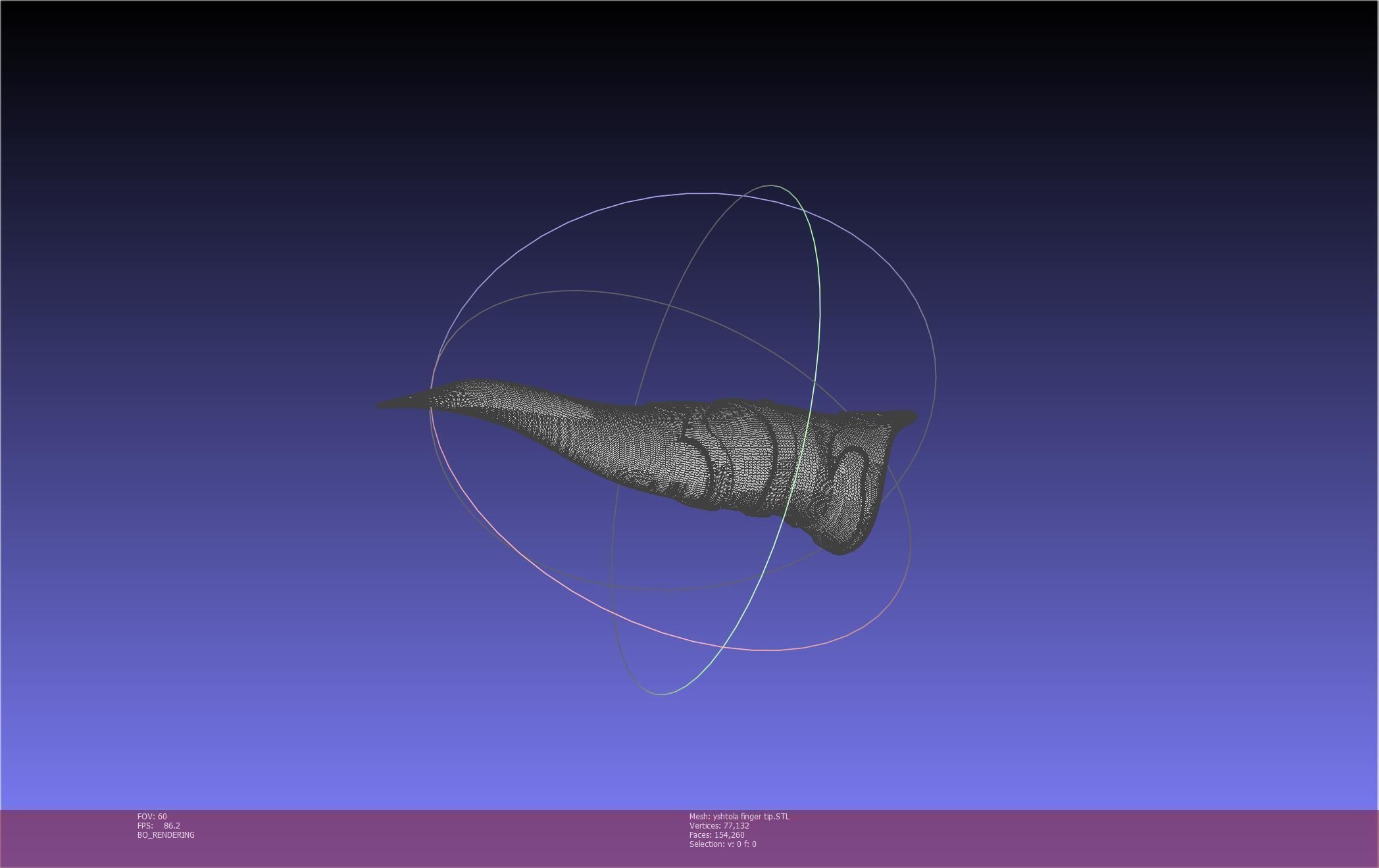 Final Fantasy XIV Yshtola Fingerpiece Printable Model 3D print model_117