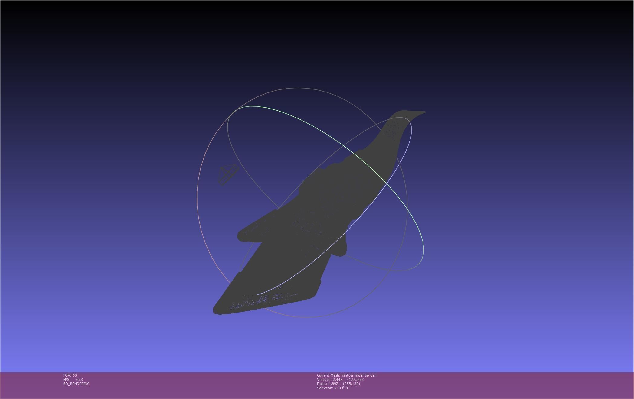 Final Fantasy XIV Yshtola Fingerpiece Printable Model 3D print model_46