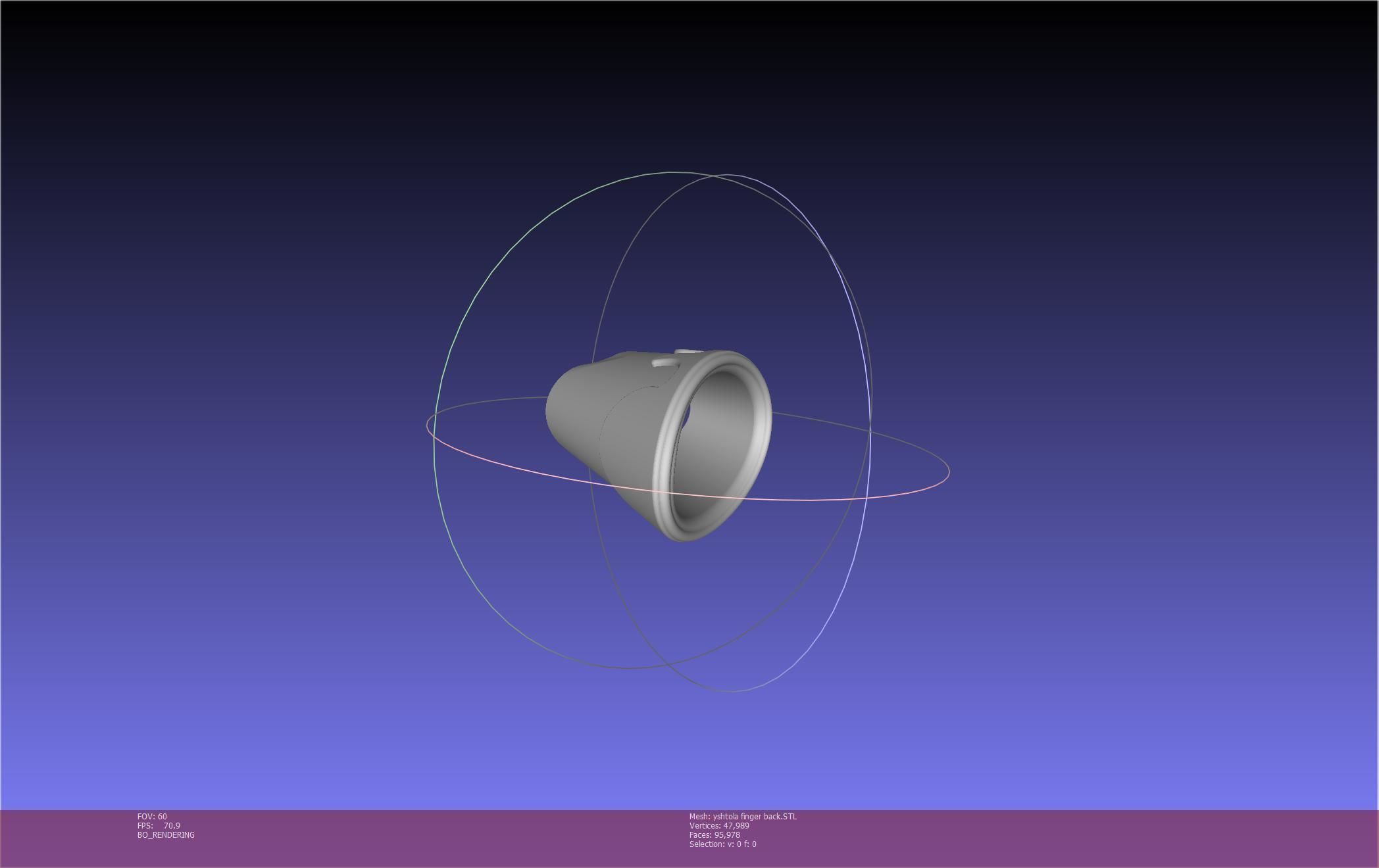 Final Fantasy XIV Yshtola Fingerpiece Printable Model 3D print model_91