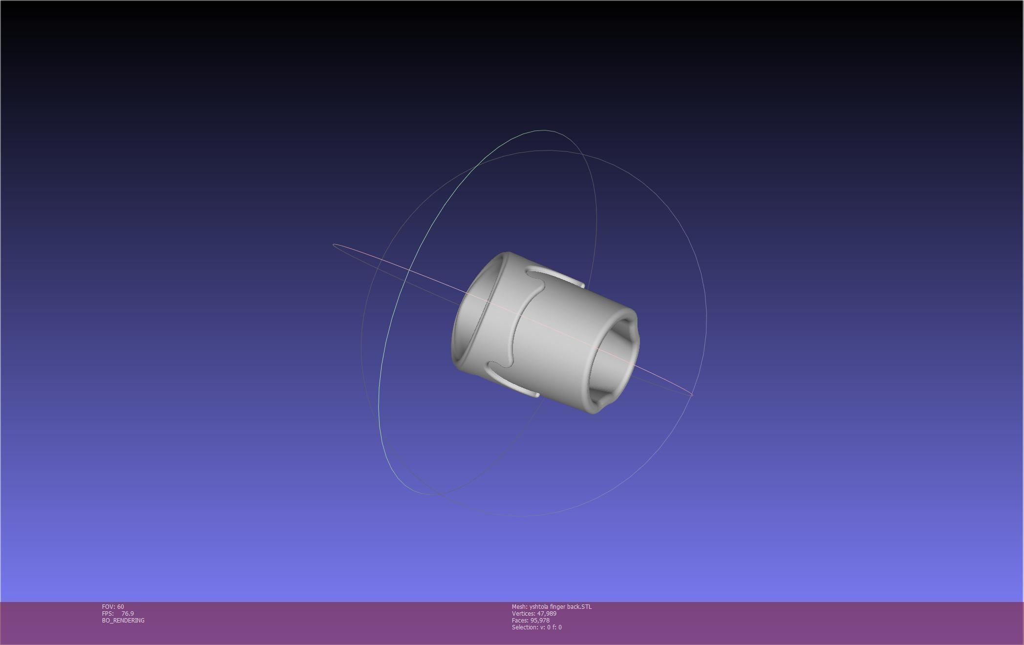 Final Fantasy XIV Yshtola Fingerpiece Printable Model 3D print model_88