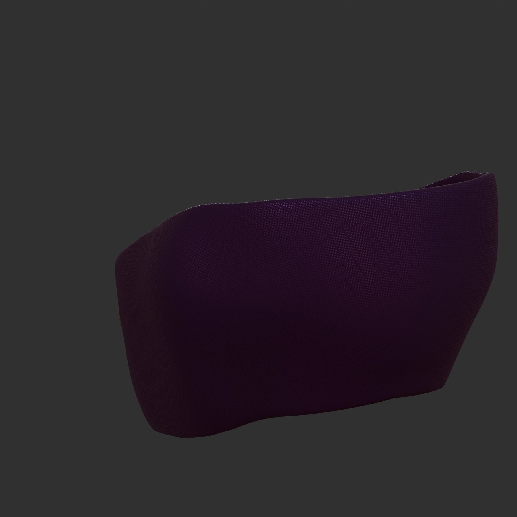 Gas mask helmet 3d model scifi Low-poly  Low-poly 3D model_7