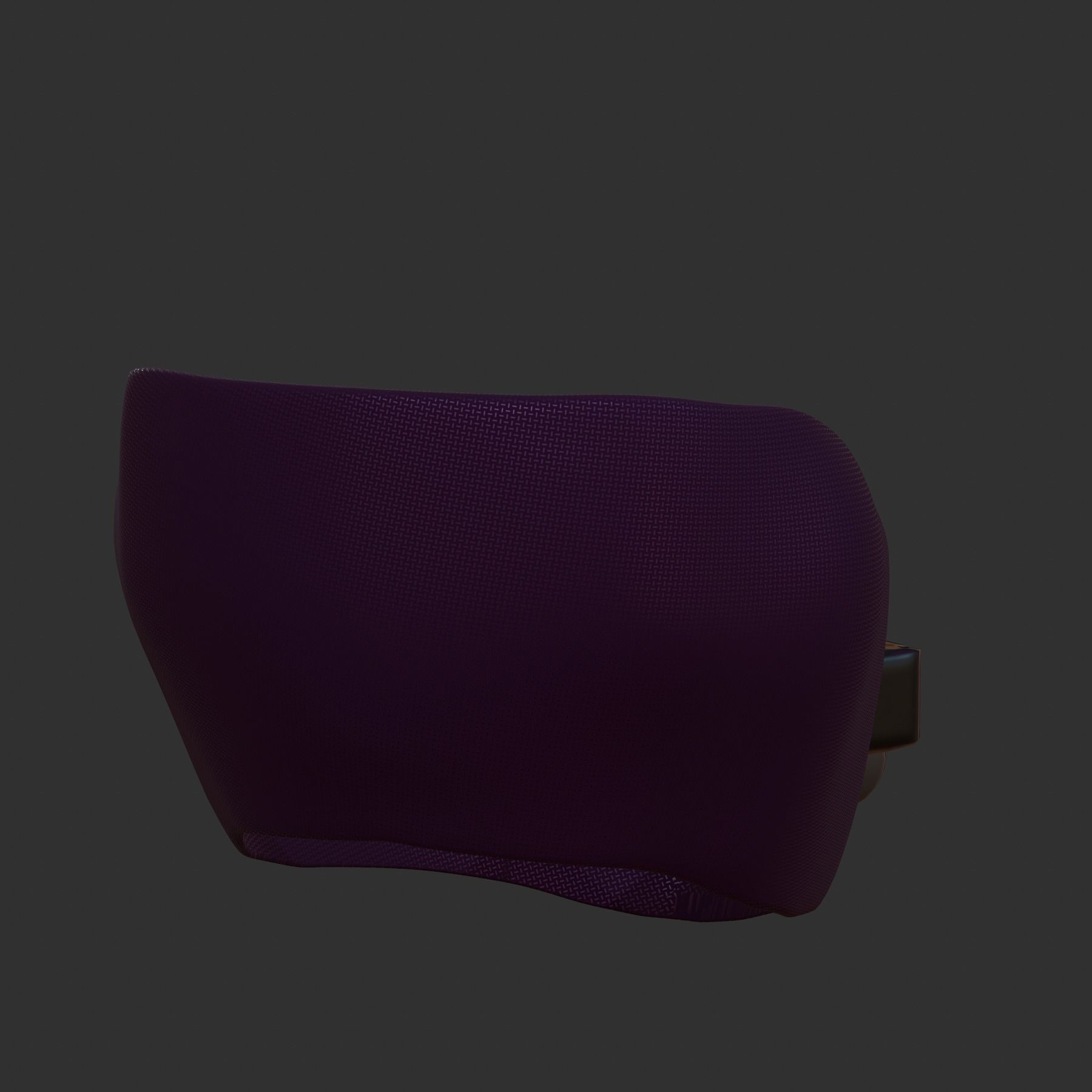 Gas mask helmet 3d model scifi Low-poly  Low-poly 3D model_6