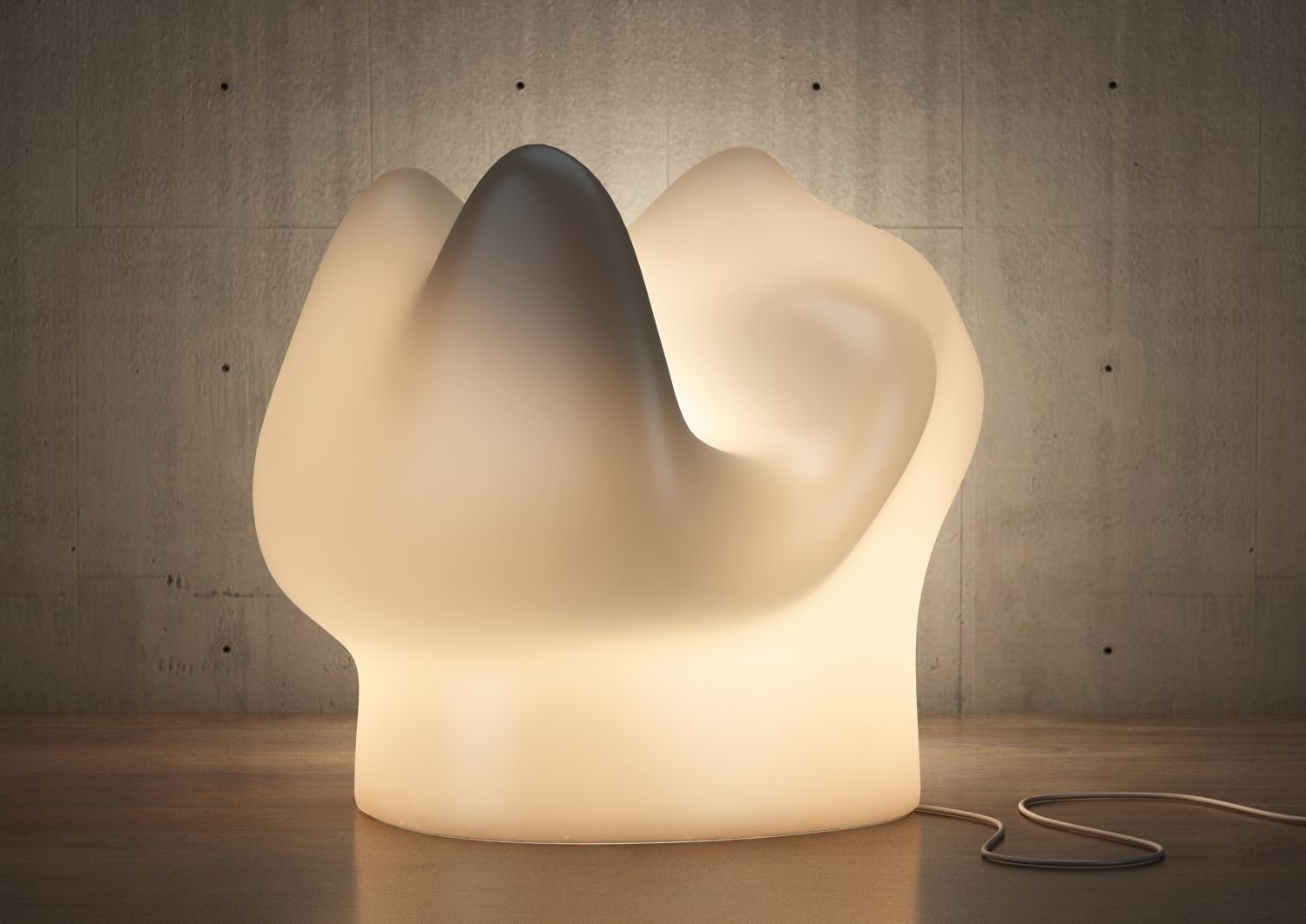 abajur lighting 3d print model 3D model_1