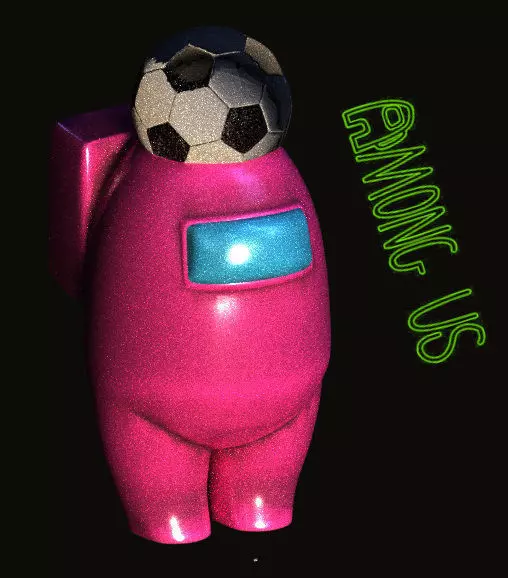 AMONG US BALL 3D print model
