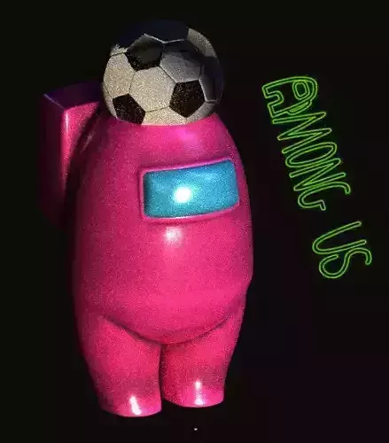 AMONG US BALL 3D print model