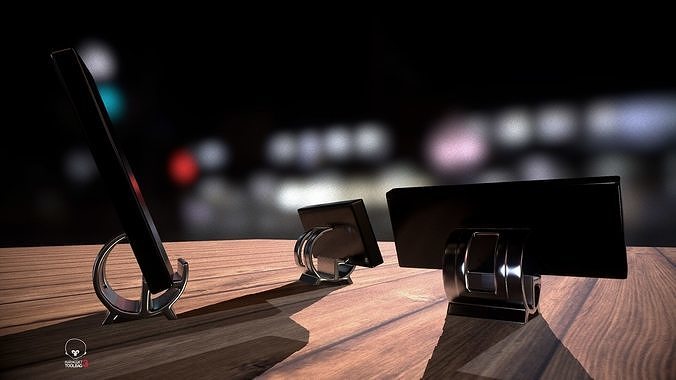 Mobile phone holder 3D print model