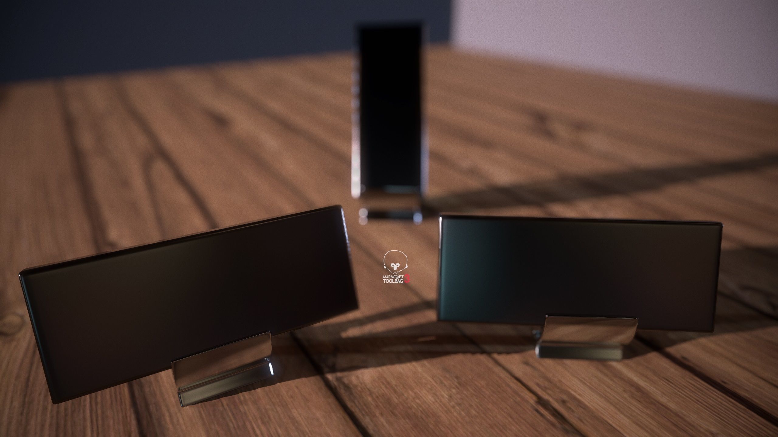 Mobile phone holder 3D print model_3