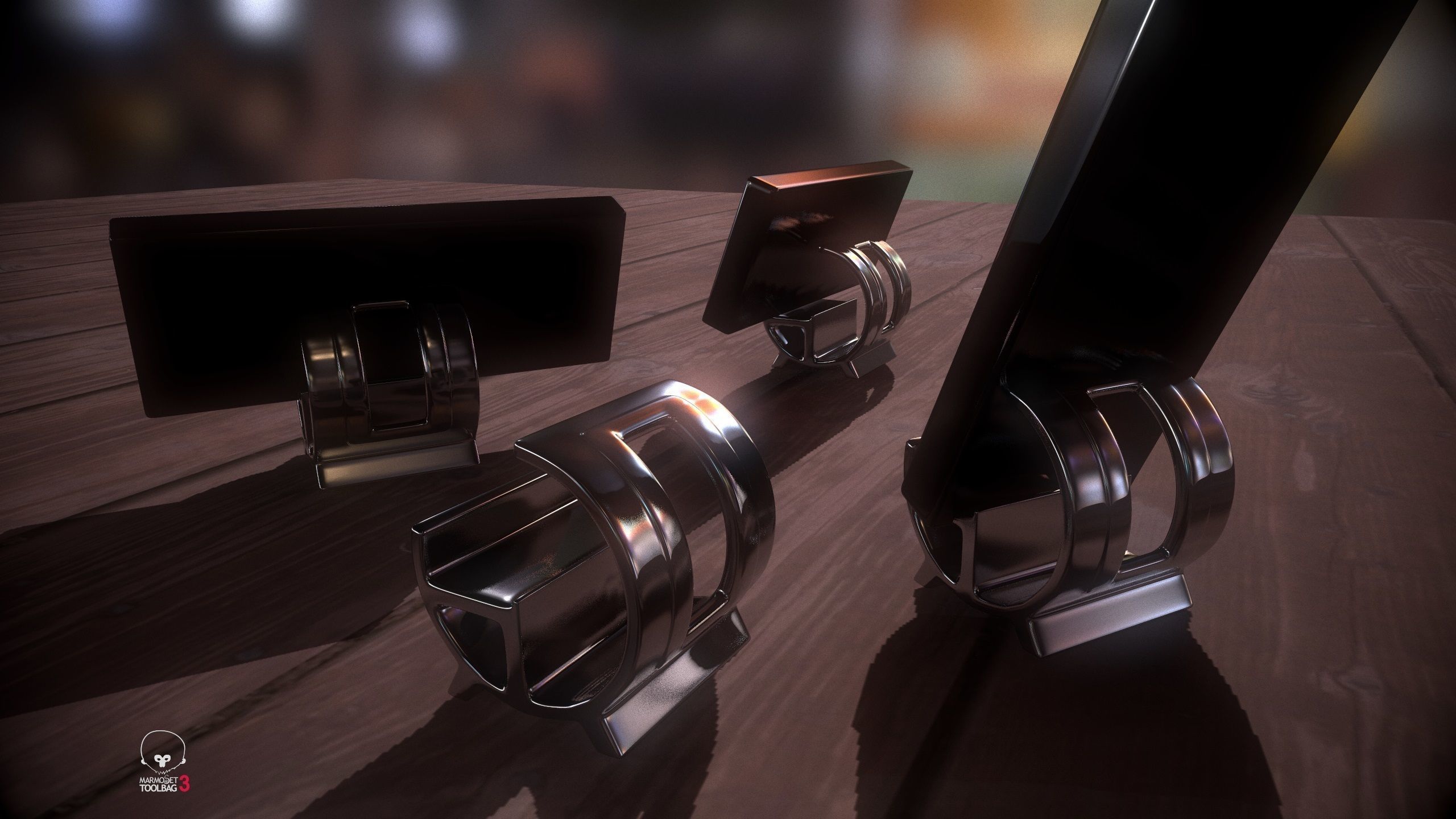 Mobile phone holder 3D print model_13