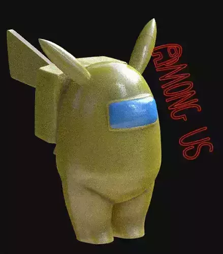 AMONG US PIKACHU