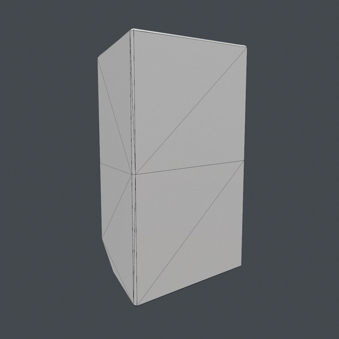 Soap Dispenser Low-poly 3D model_5