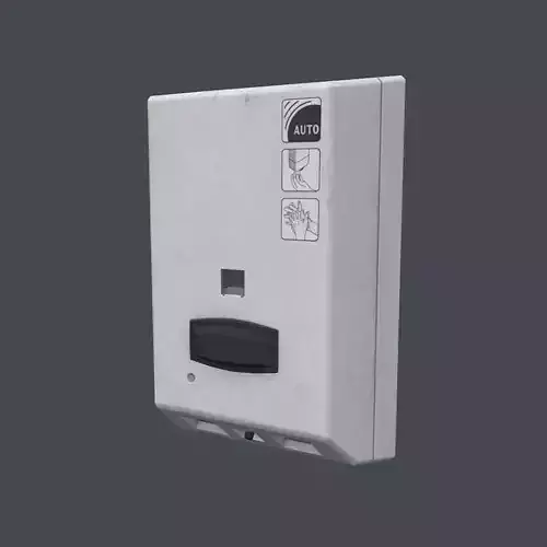 Soap Dispenser Low-poly 3D model