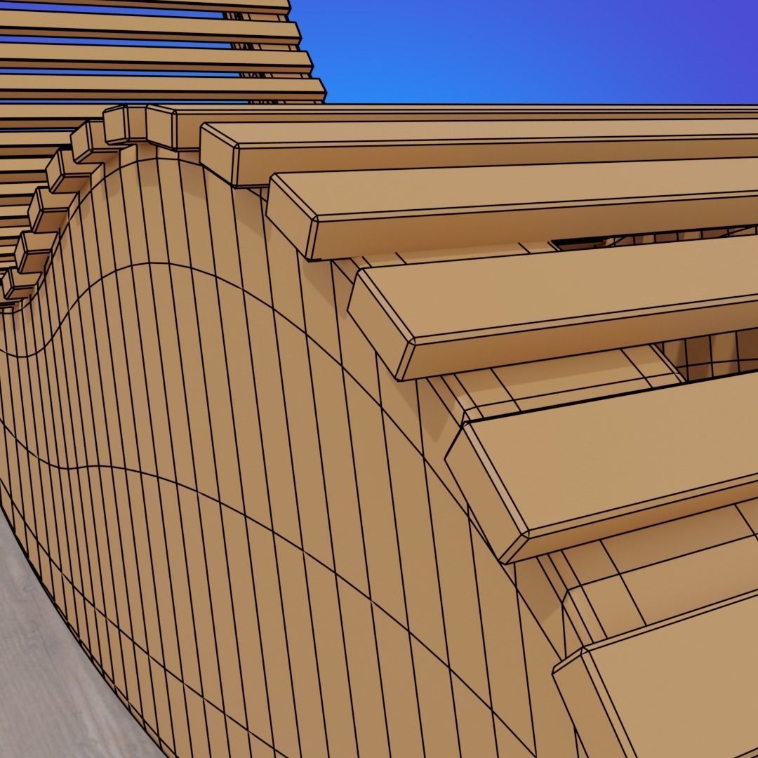 Patio Rocker 3D model_8