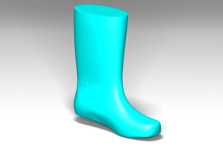 Wellingon last 41 size 3D model_1