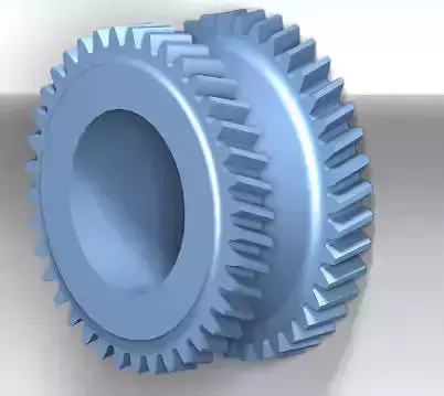 herringbone gear with parameter