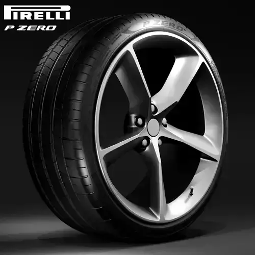 Pirelli P Zero Tire High detailed