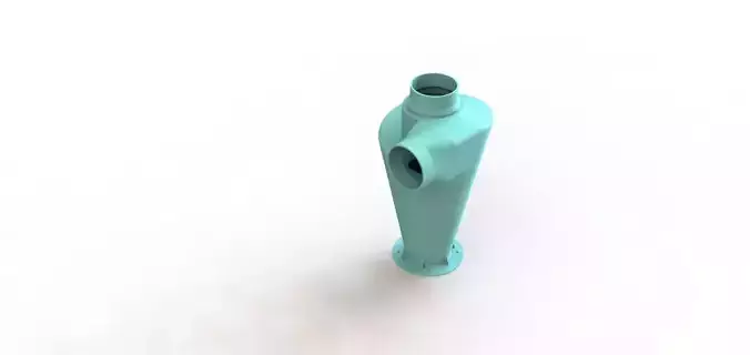 Cyclone dust collector 3D print model