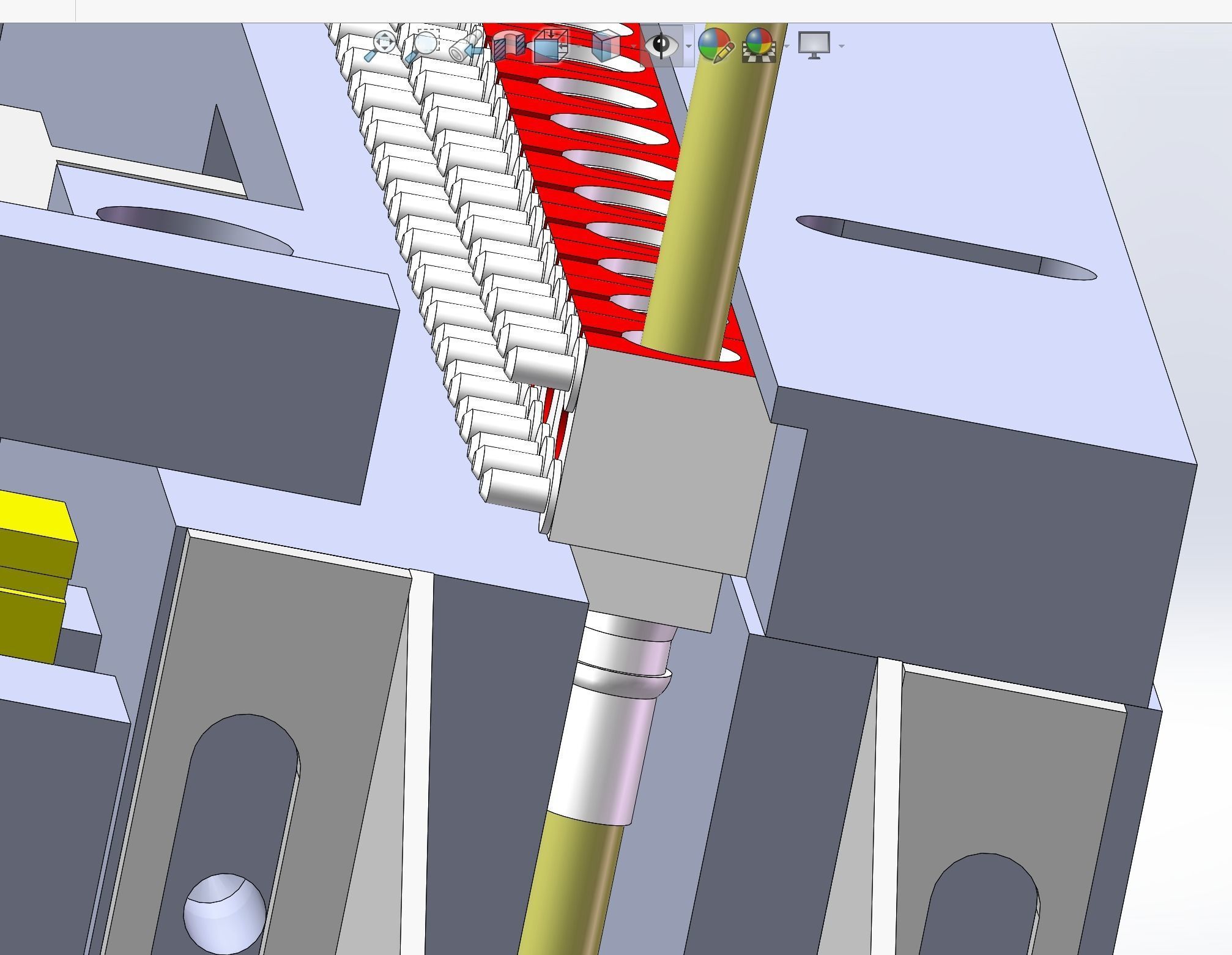 Round product drilling and chamfering machine 3D model_19