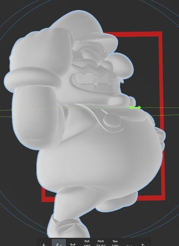 SUPER MARIO - WARIO - 3D PRINT FILE 3D print model_10