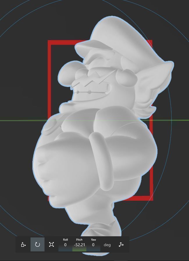 SUPER MARIO - WARIO - 3D PRINT FILE 3D print model_5