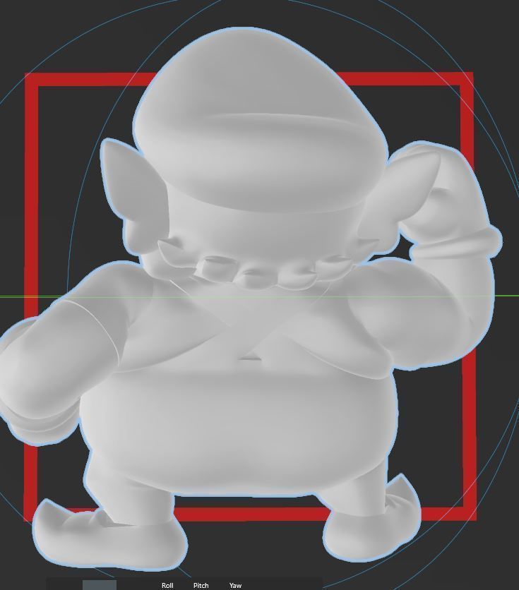 SUPER MARIO - WARIO - 3D PRINT FILE 3D print model_7