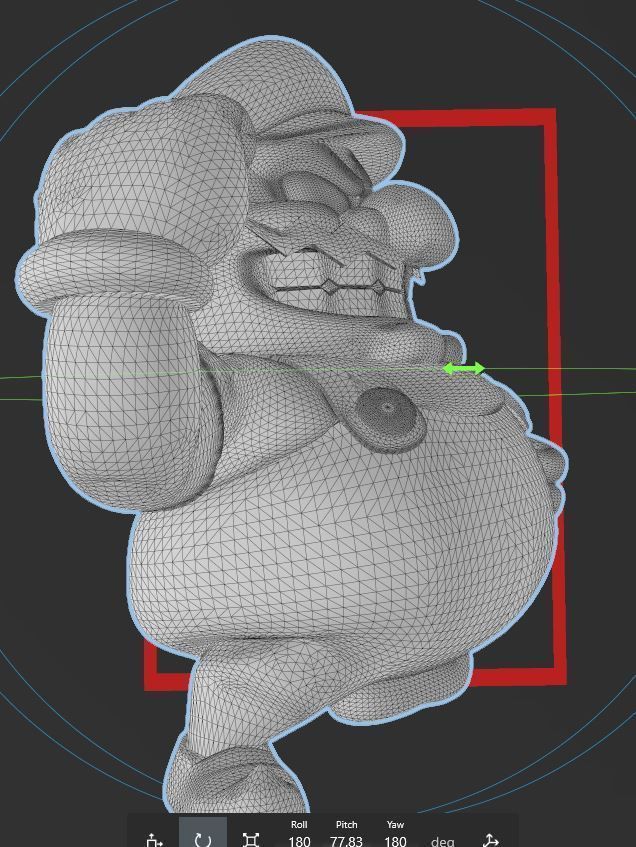 SUPER MARIO - WARIO - 3D PRINT FILE 3D print model_9