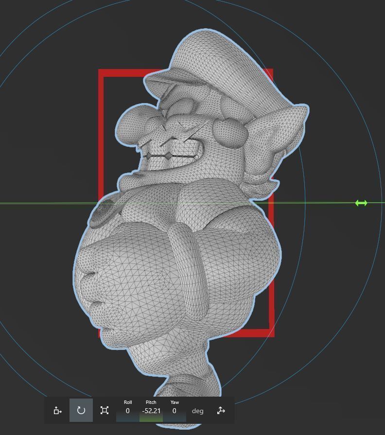 SUPER MARIO - WARIO - 3D PRINT FILE 3D print model_4