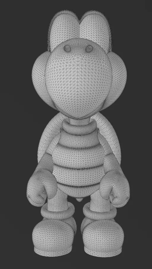 SUPER MARIO - KOOPA TROOPA - 3D PRINT FILE 3D print model_0