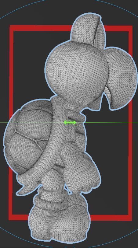 SUPER MARIO - KOOPA TROOPA - 3D PRINT FILE 3D print model_8