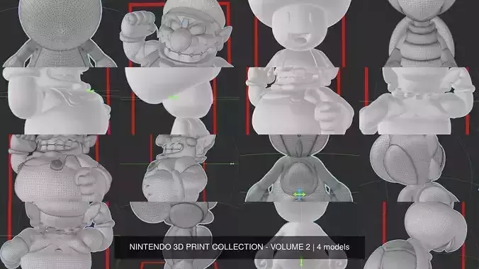 NINTENDO 3D PRINT COLLECTION - VOLUME 2 