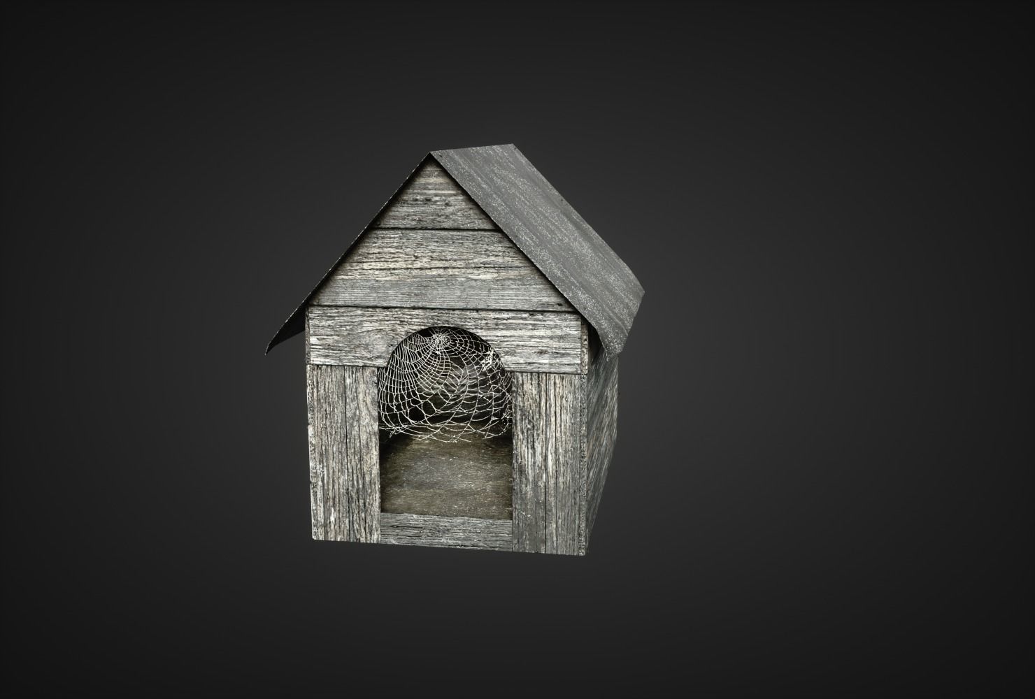 Dog House Game ready Low-poly 3D model_2