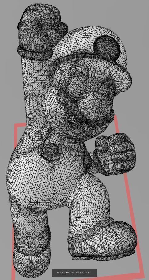 NINTENDO SUPER MARIO 3d PRINT COLLECTION- 8 MODELS _1