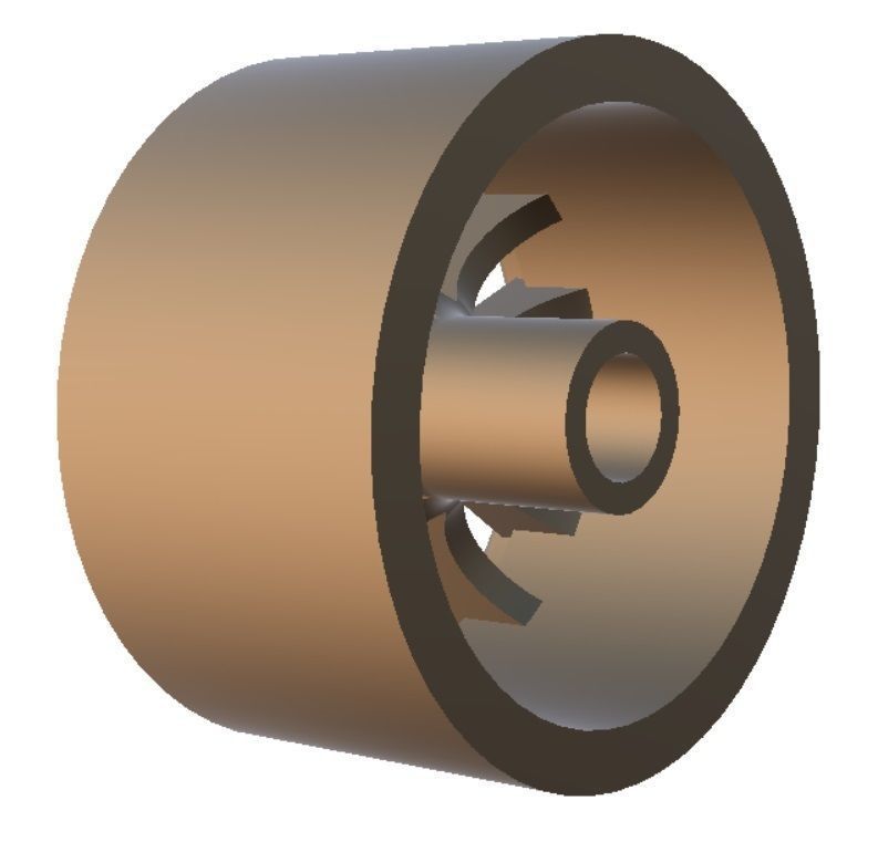 18 scale Diecast Wheel  3D print model_2