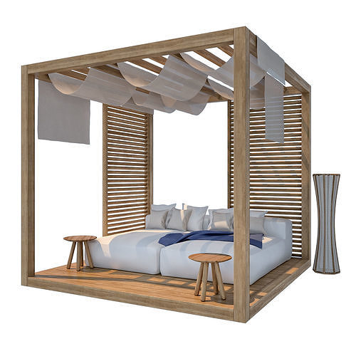 Garden Bed 3D model