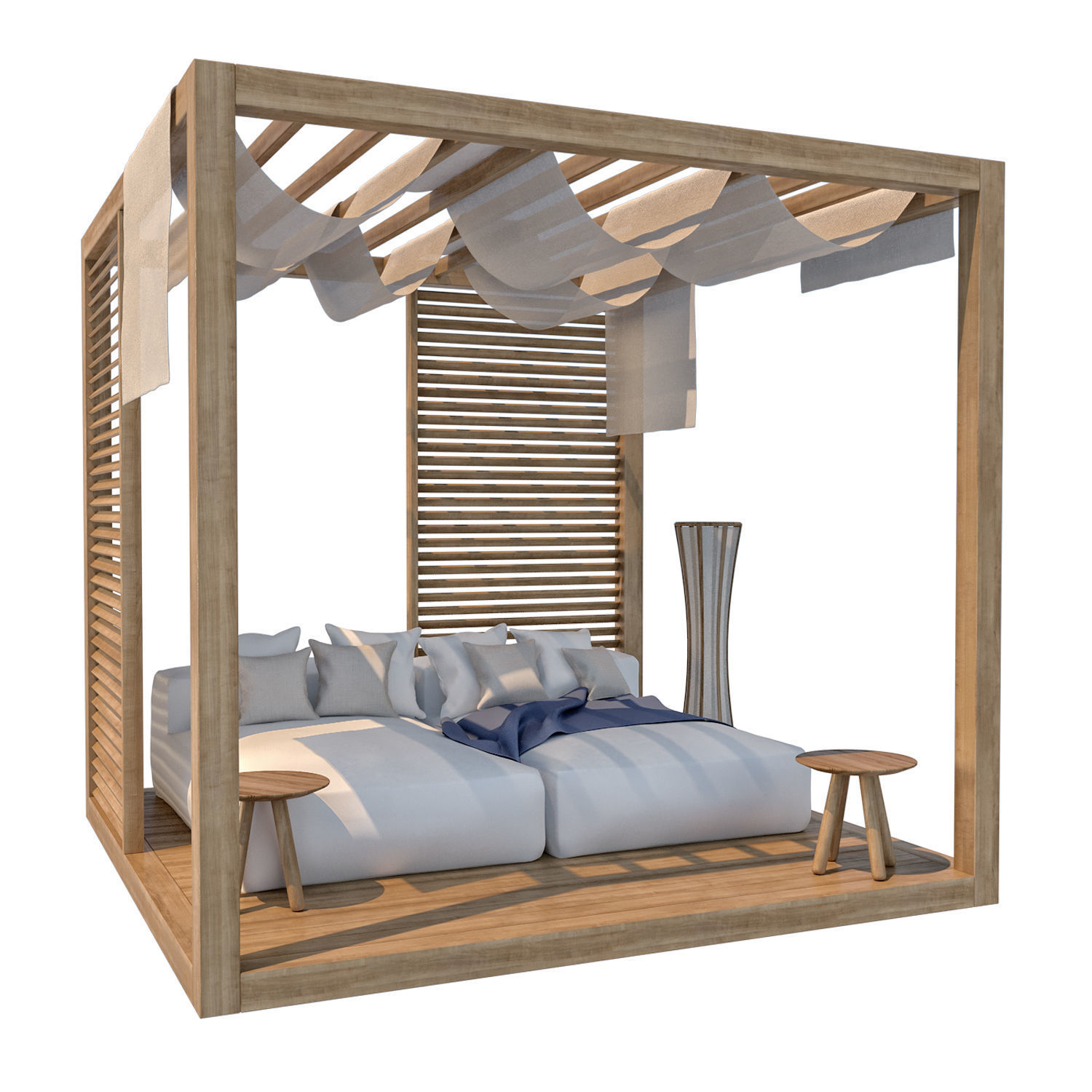 Garden Bed 3D model_1