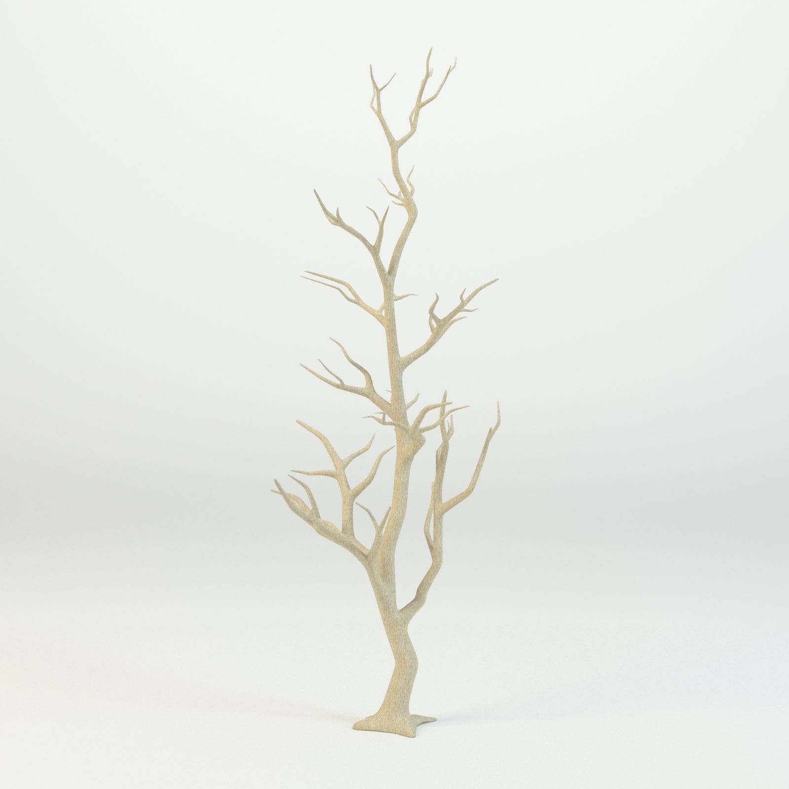 Cartoon tree Low-poly 3D model Low-poly 3D model_3