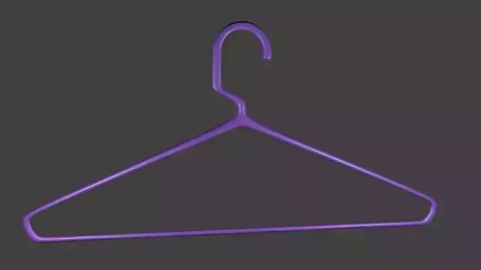 Hanger 3d model clothes