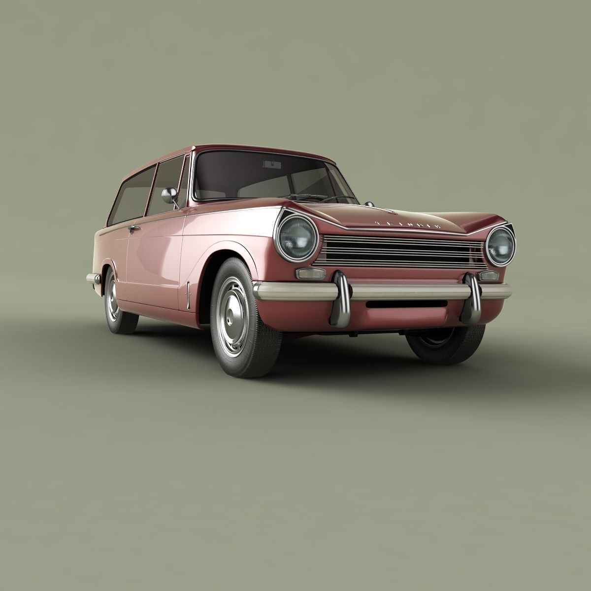 Triumph Herald 13 60 Estate 3D model_9