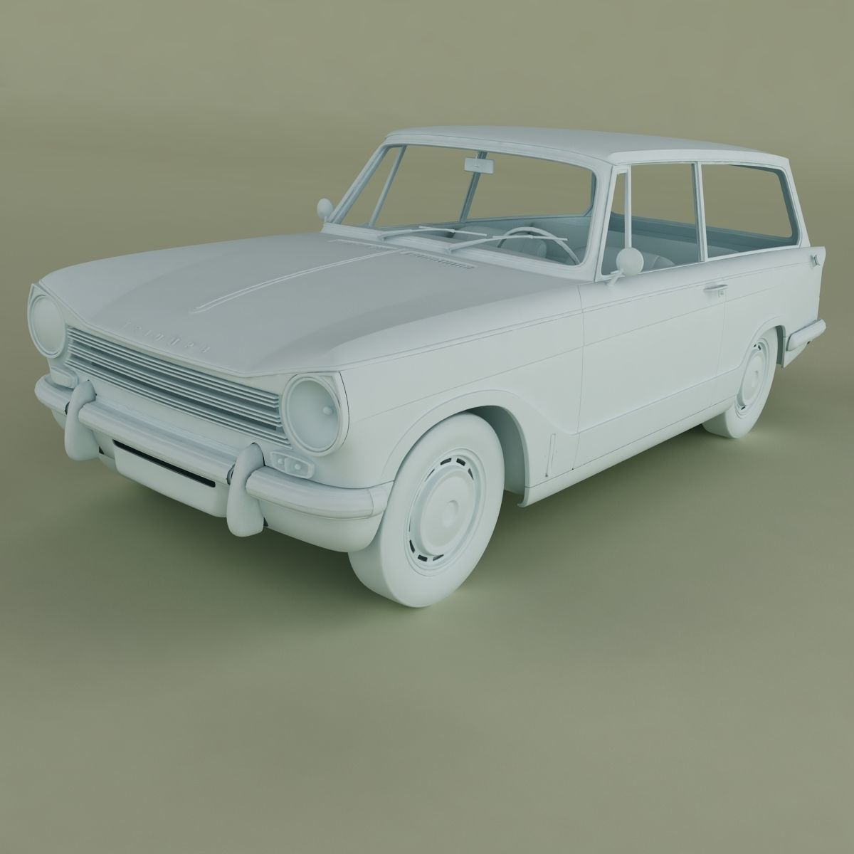 Triumph Herald 13 60 Estate 3D model_10