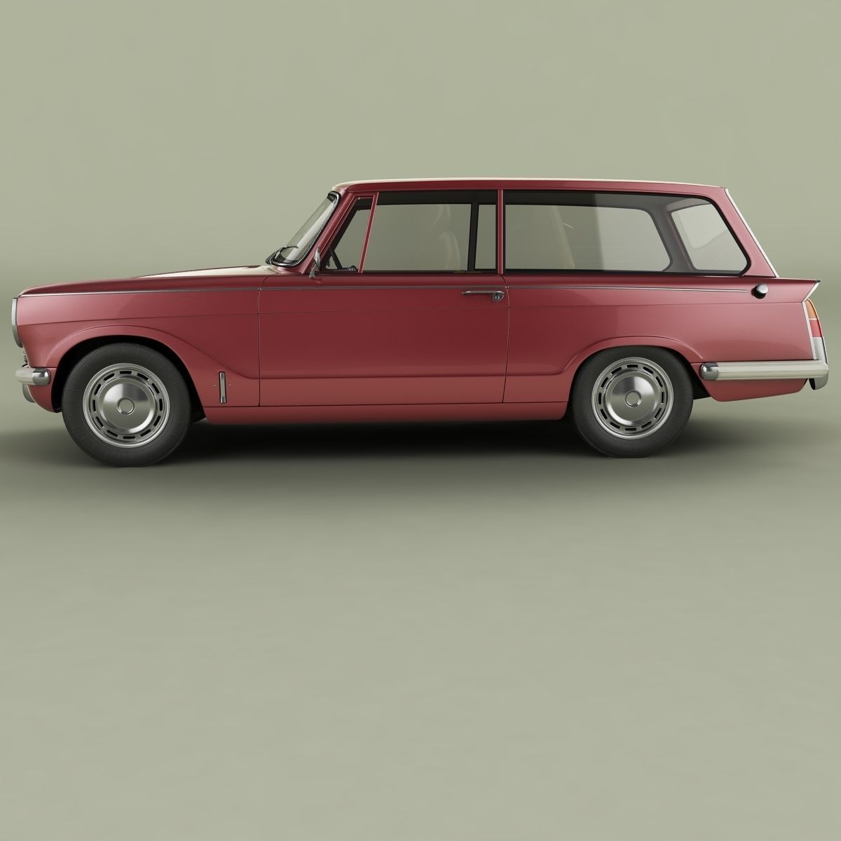 Triumph Herald 13 60 Estate 3D model_1