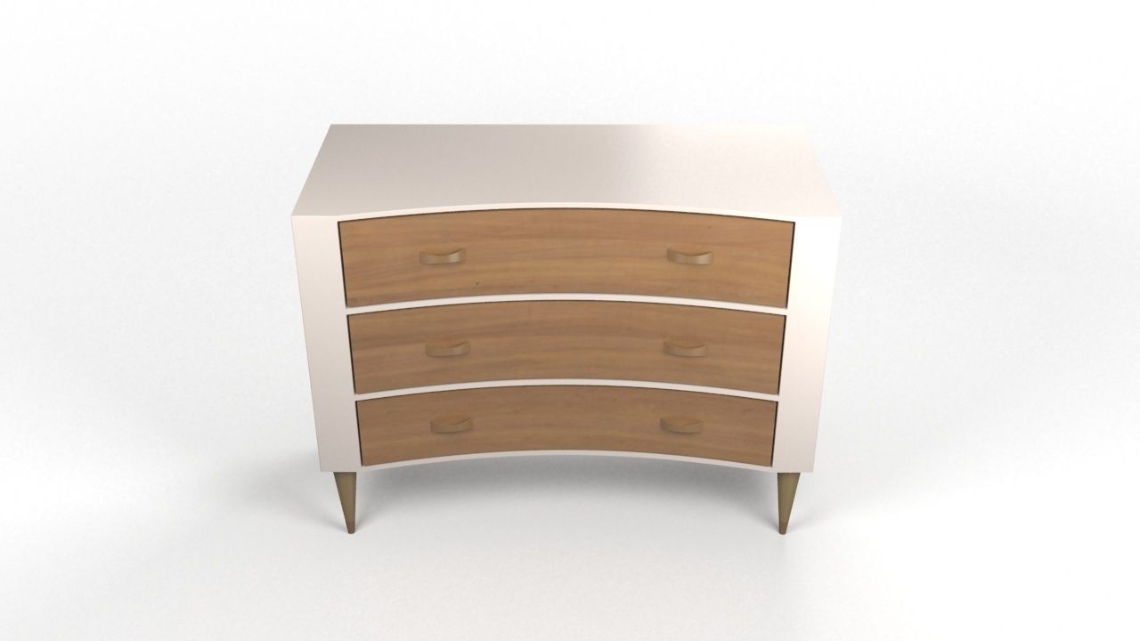 Percy Chest Brass Free 3D model_2