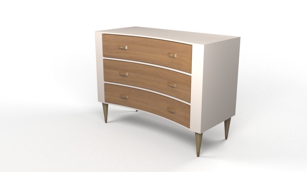 Percy Chest Brass Free 3D model_0