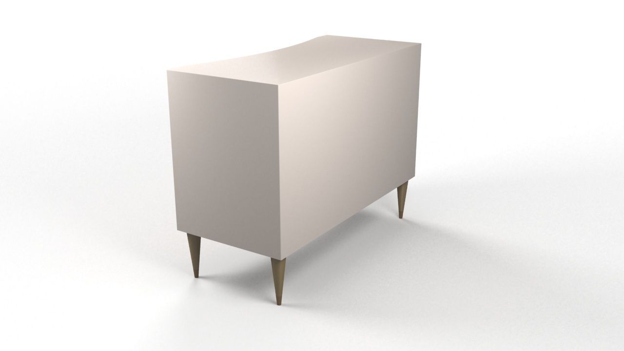 Percy Chest Brass Free 3D model_3