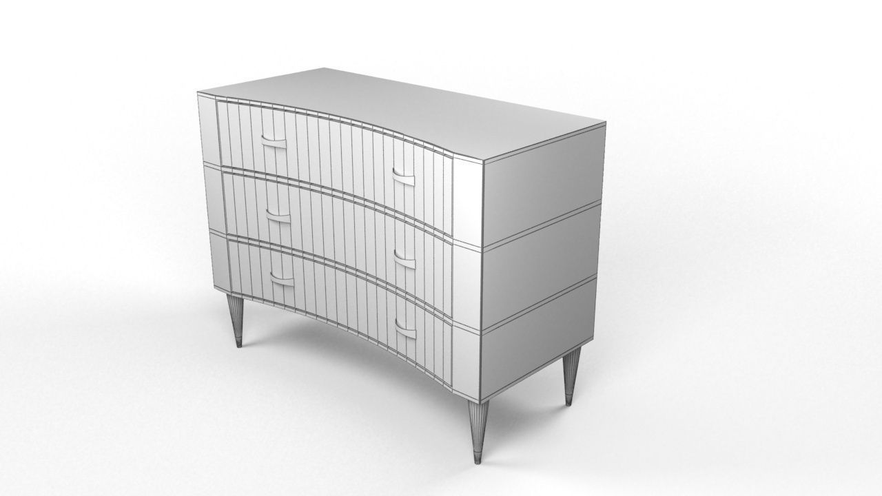 Percy Chest Brass Free 3D model_5