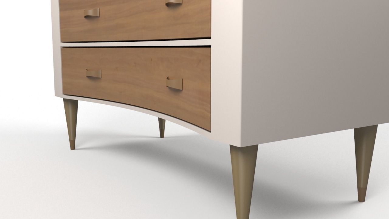 Percy Chest Brass Free 3D model_4