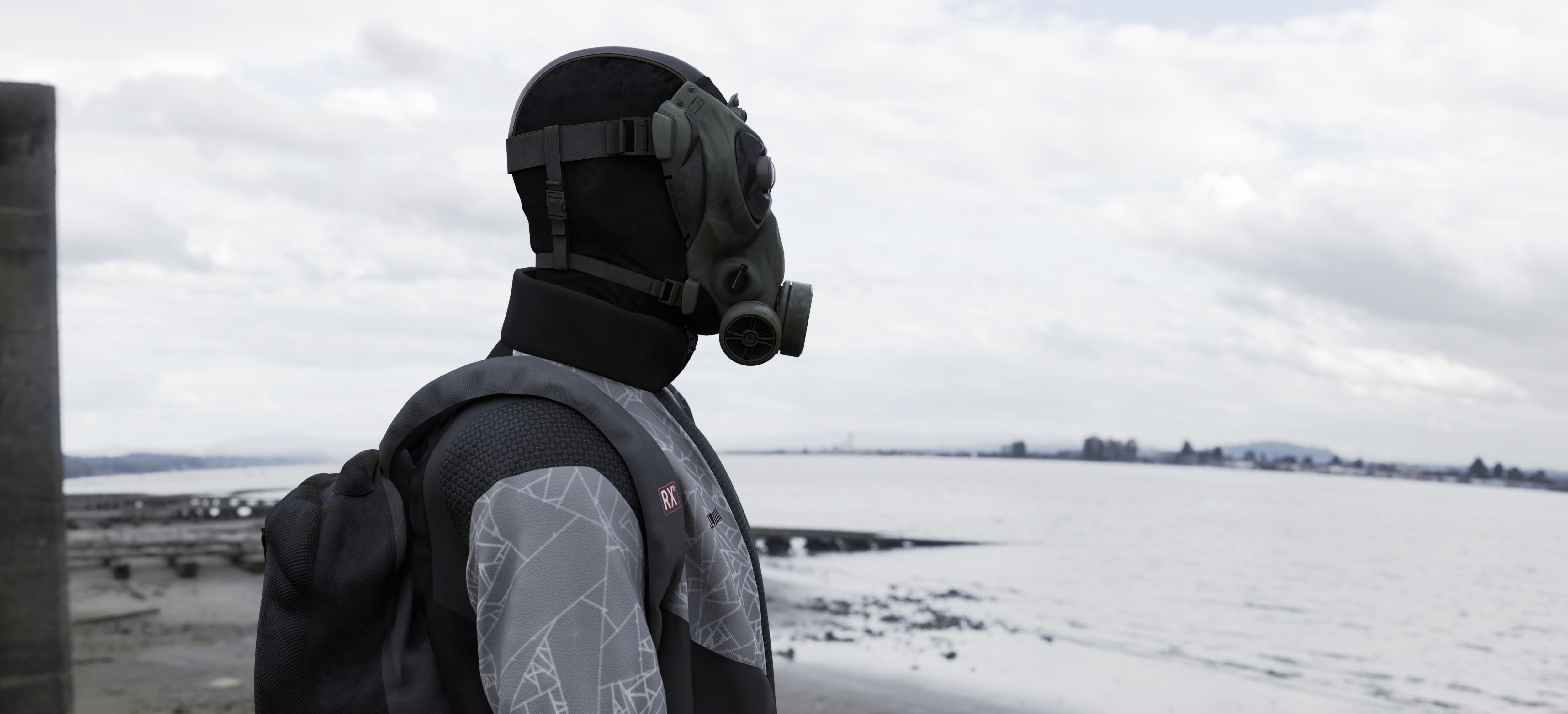 Post-apocalyptic survivor character 3D model_5