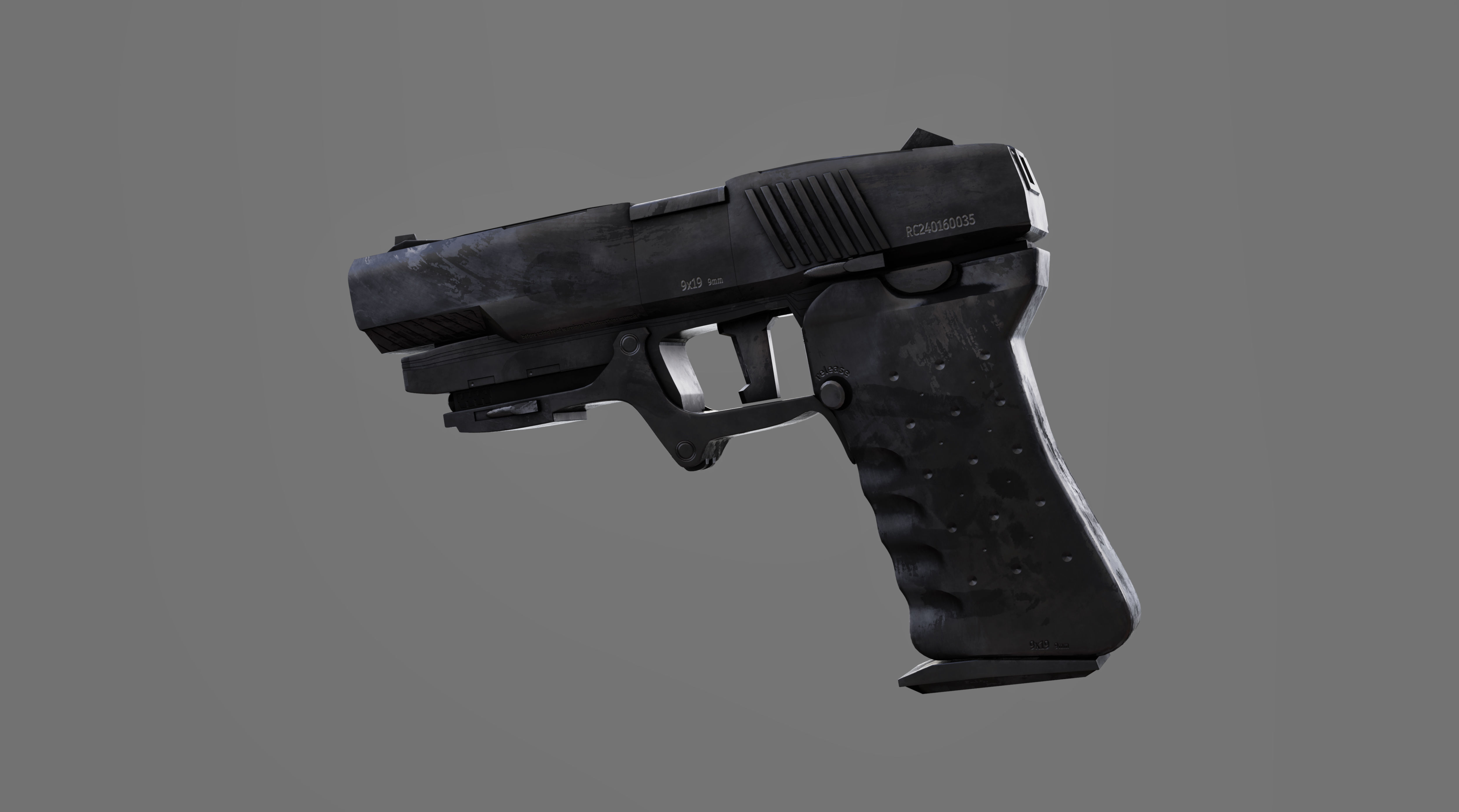 Post-apocalyptic survivor character 3D model_16